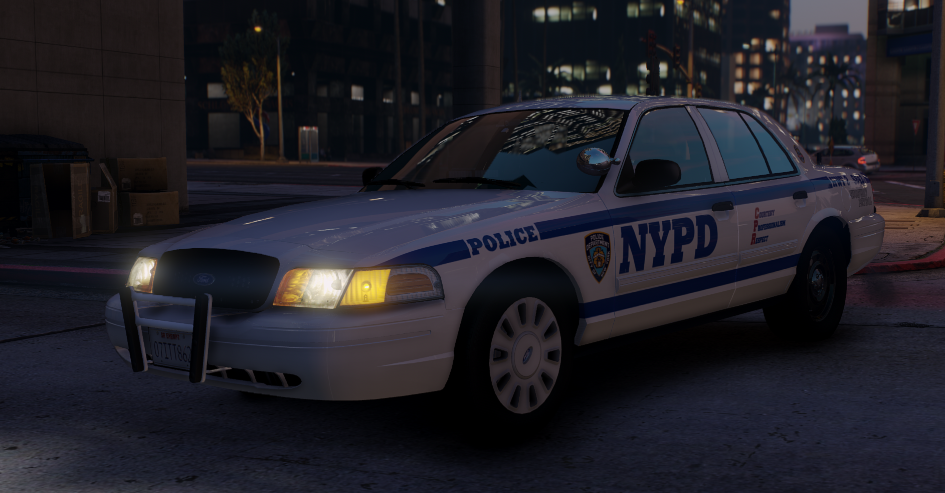 NON ELS - New York Police Department Slicktop Highway Patrol CVPI ...