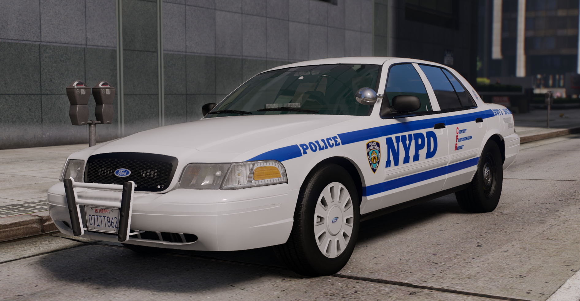 NON ELS - New York Police Department Slicktop Highway Patrol CVPI ...