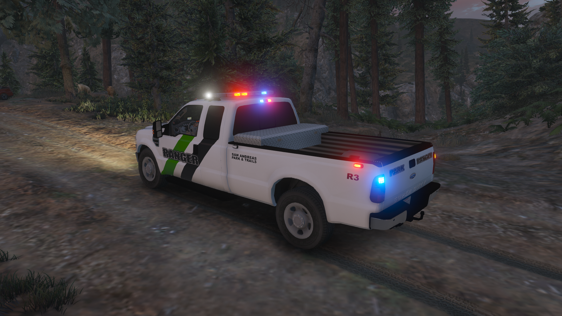 FORD F350 PARK RANGER WITH WHELEN LIBERTY [ELS] | Modification Universe