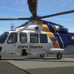 NJSP AW139 HELICOPTER TEXTURES