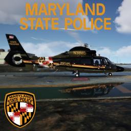 Maryland State Police MH65 Dauphin for Coastal Callouts