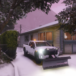 2021 GMC Sierra AT4 3500 Snow Plow Truck