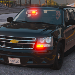 2014 LOW PROFILE CHEVY TAHOE [WITH FUNCTIONAL VISOR LIGHTS][ELS]