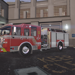 New Orleans Fire Department Engine 17 Texture