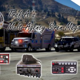 Tref A.'s Multi-Agency Siren Mega Pack VOL2 | Whelen | Code 3 | Galls | Powercall Sirens