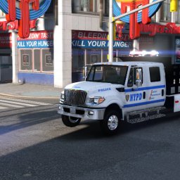 2010 International - NYPD Barricades Truck