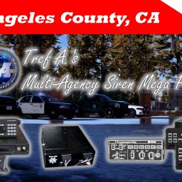 Tref A.'s Multi-Agency Siren Mega Pack VOL4 - Los Angeles County, CA