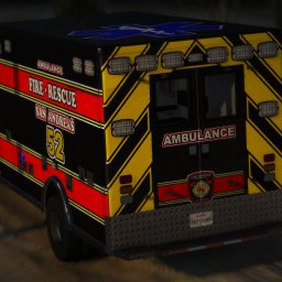 San Andreas Fire Rescue Ambulance