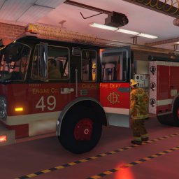 Chicago Fire Department Textures for Medic4523's Spartan Gladiator Classic (MX7000)