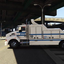 NYPD Heavy Wrecker texture (for MarcelR's Kenworth T440 heavy wrecker)