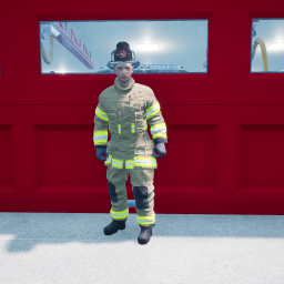 Tan Turnout Gear