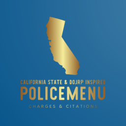 California (DOJRP Inspired) | PoliceMenu | Charges & Citations