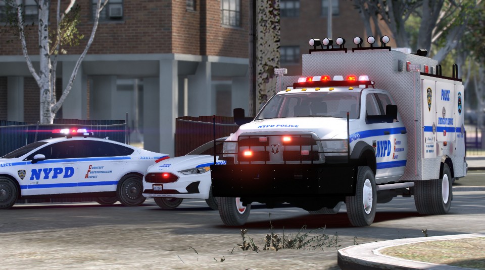 2018 NYPD Dodge Ram - Esu Truck