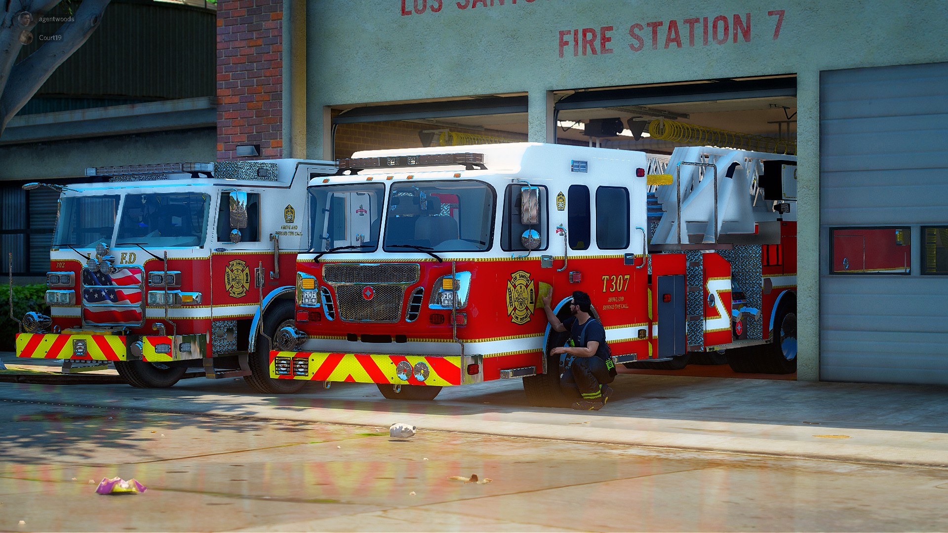 T307 & engine 301